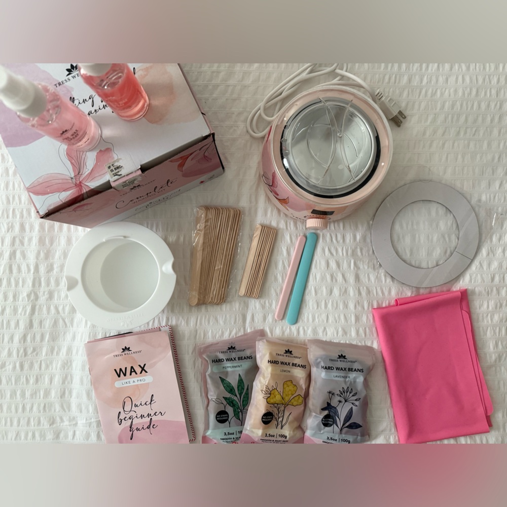 Complete Wax Kit with Warmer - Pink - Picture 3 of 3